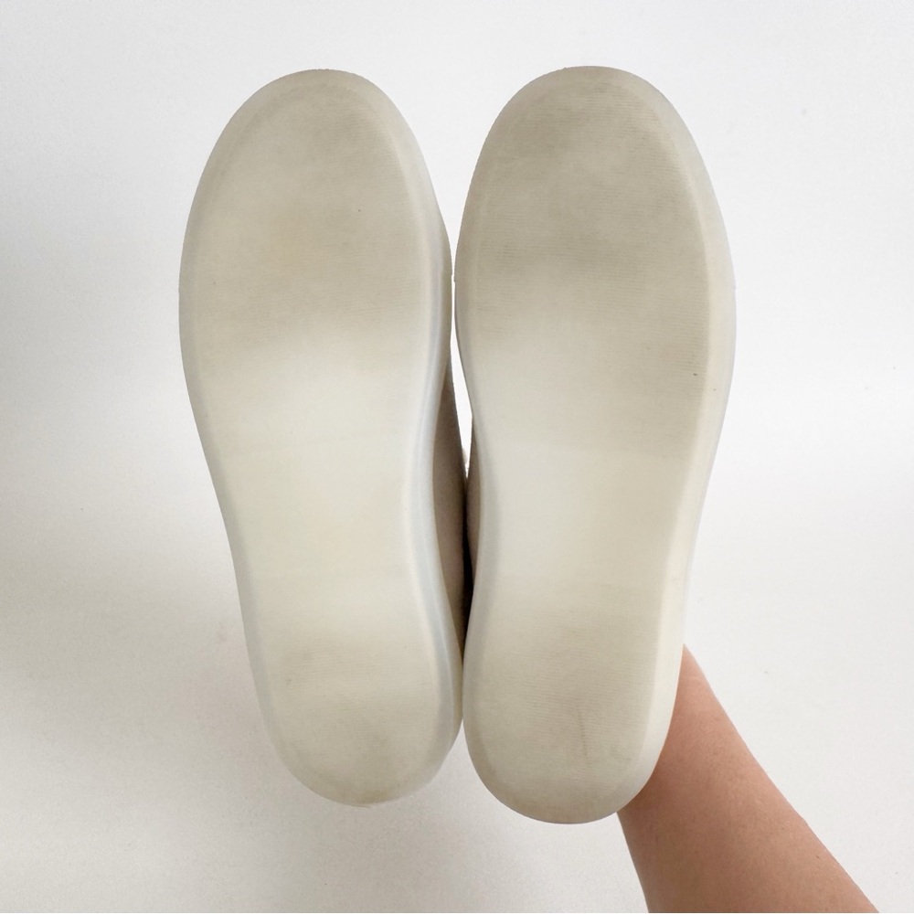 Oliver Cabell Low 1 Off White Leather Suede Sneaker Mens US 7/ Womens 10 EU 40 - Picture 11 of 13